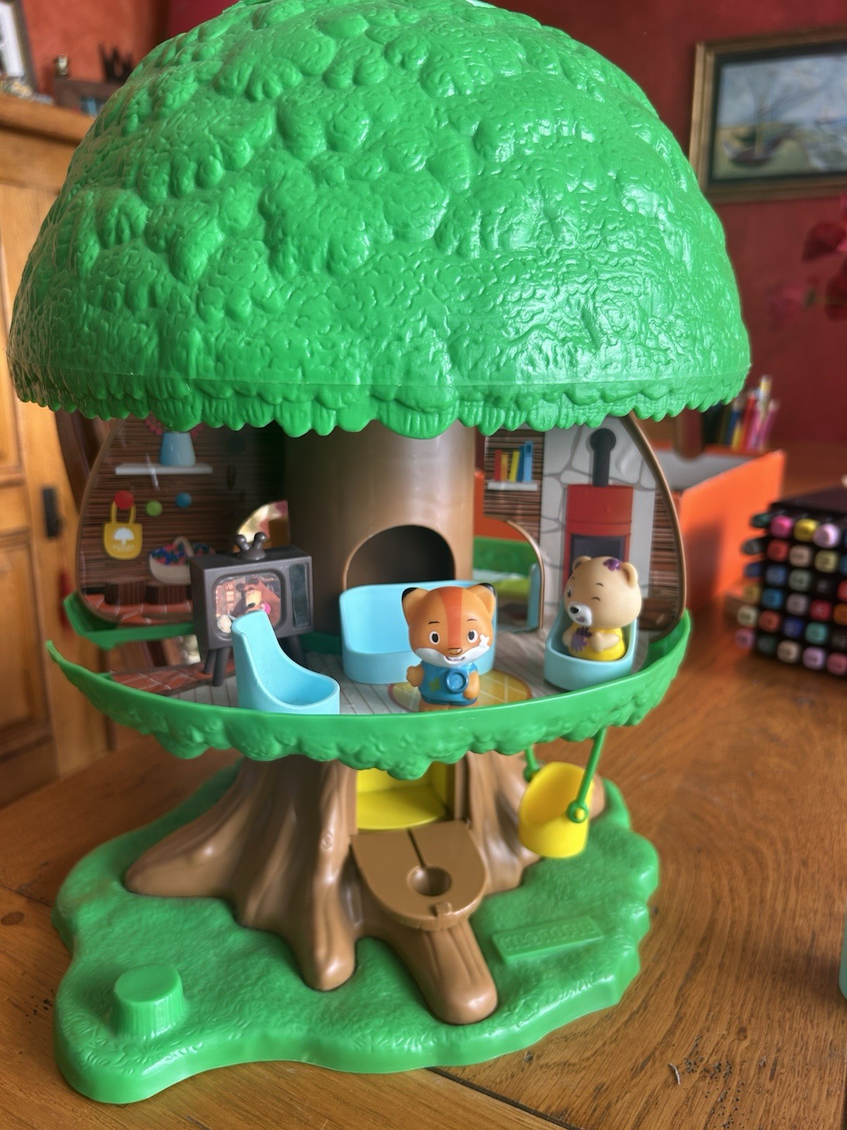 Maison Jouet L'arbre Magique Klorofil Vulli Tes Amis de la Forêt Magique