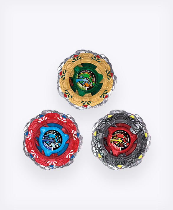 Beyblade X CX-19 Random Booster Croco Tread Select Set Completo di 3 Nuovo Giappone