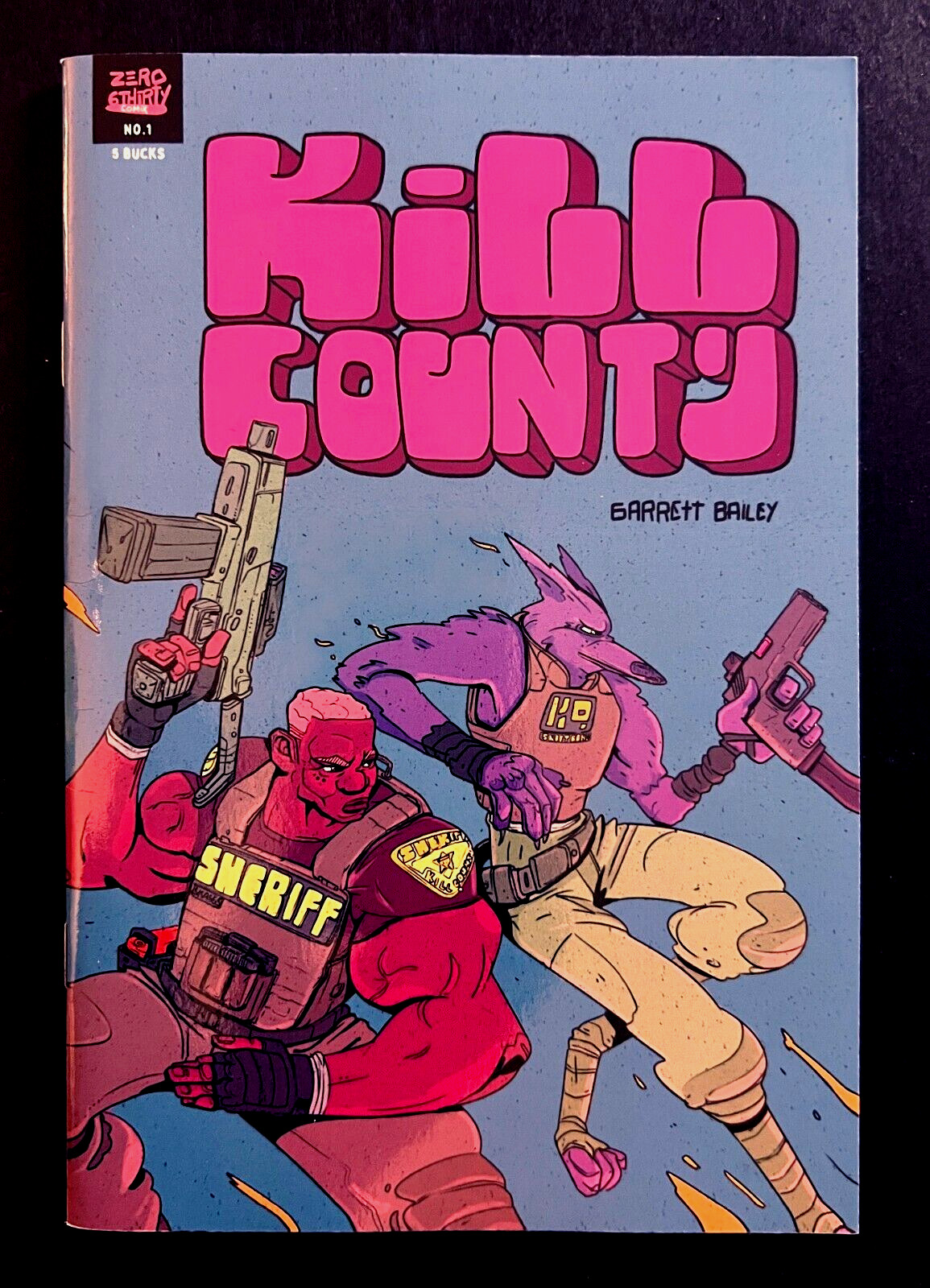 KILL COUNTY #1 Hi-Grade By GARRETT BAILEY Violent Indie Zero 6 Thirty Comix 2021