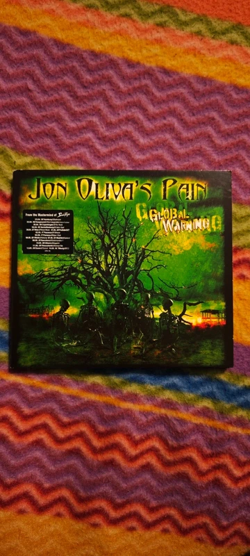 Jon Oliva's Pain Global Warning CD digipack limited edition