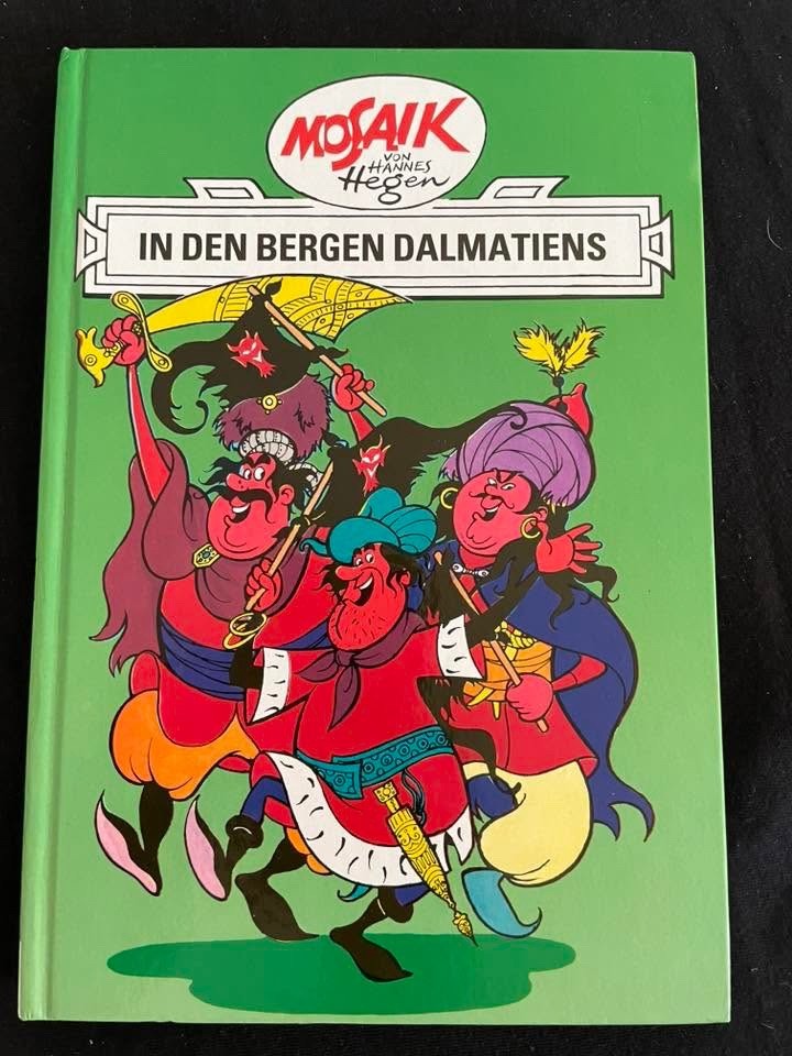Autografo originale 1995 Hannes Hegen libro Digedags nelle montagne della Dalmazia!!