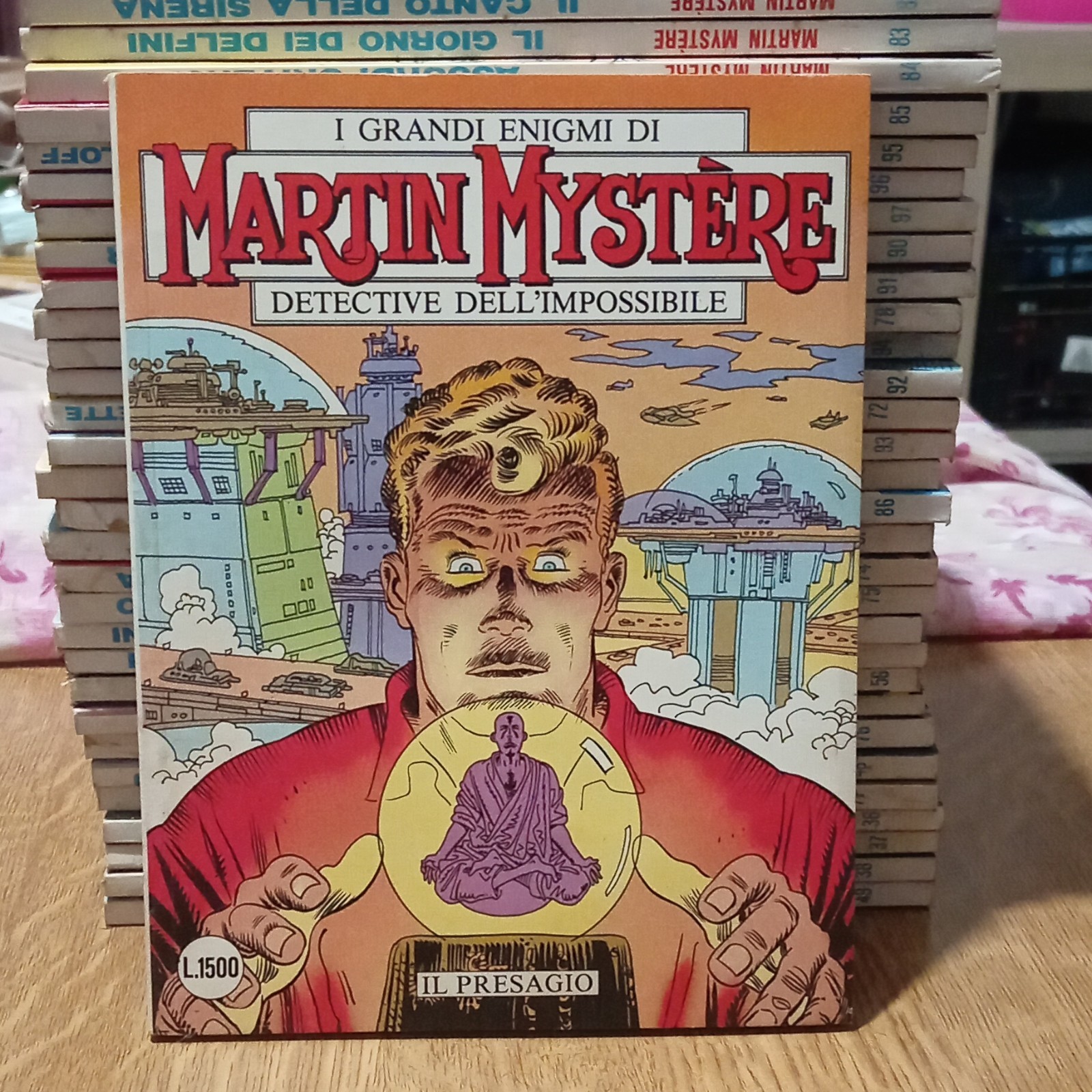 Sergio Bonelli Martin Mystère I Grandi Enigmi n. 88 Il presagio 1987