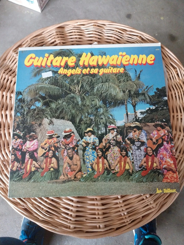 Vinyle 33 tours Guitare Hawaïenne Angels et sa guitare