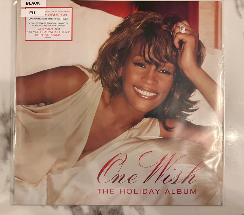 Whitney Houston vinyle Christmas