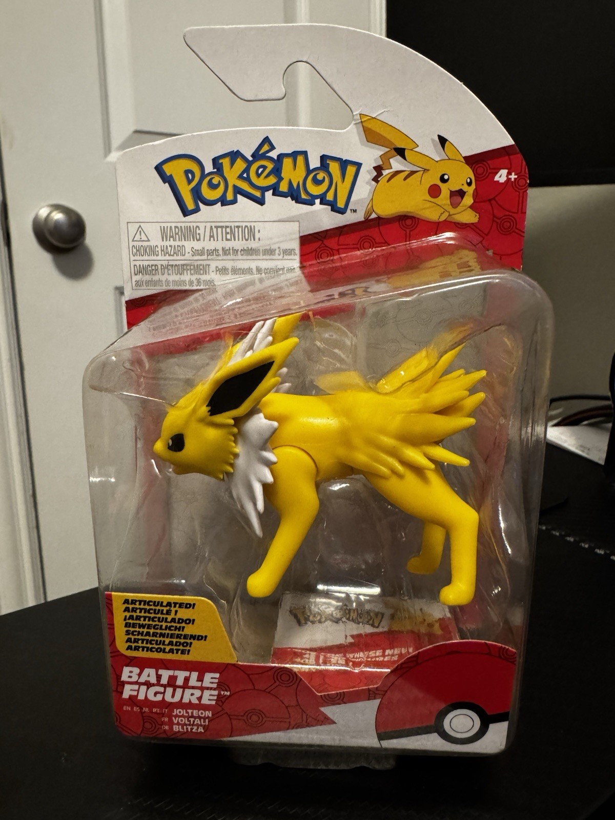 Pokemon Figura Pronta alla Battaglia Jolteon NUOVISSIMA