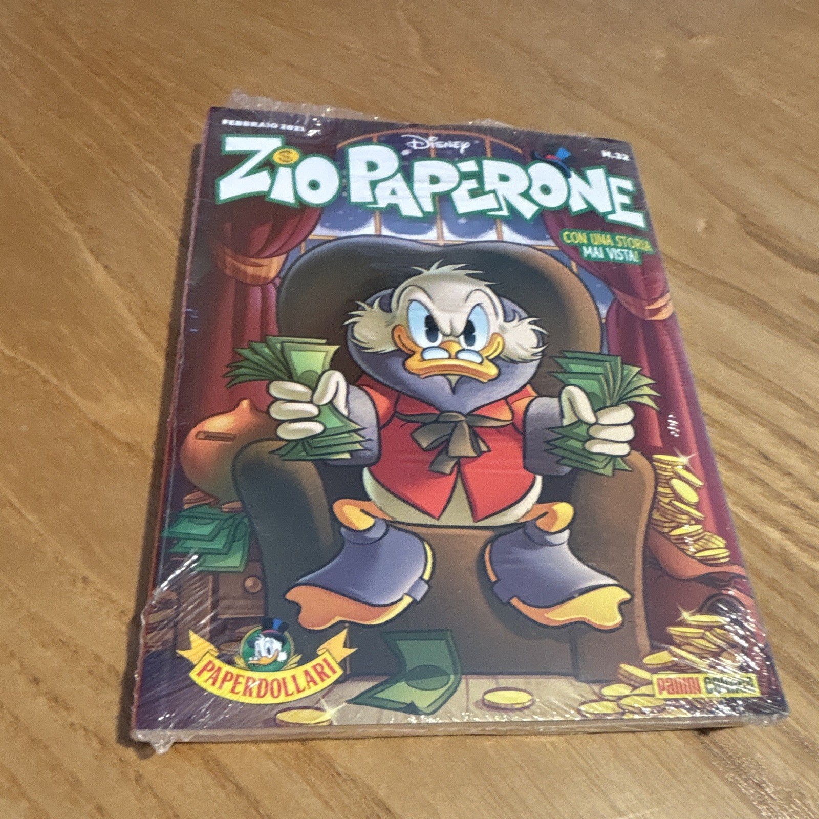Zio Paperone n.32 2021 Panini Comics 2021 blister originale 