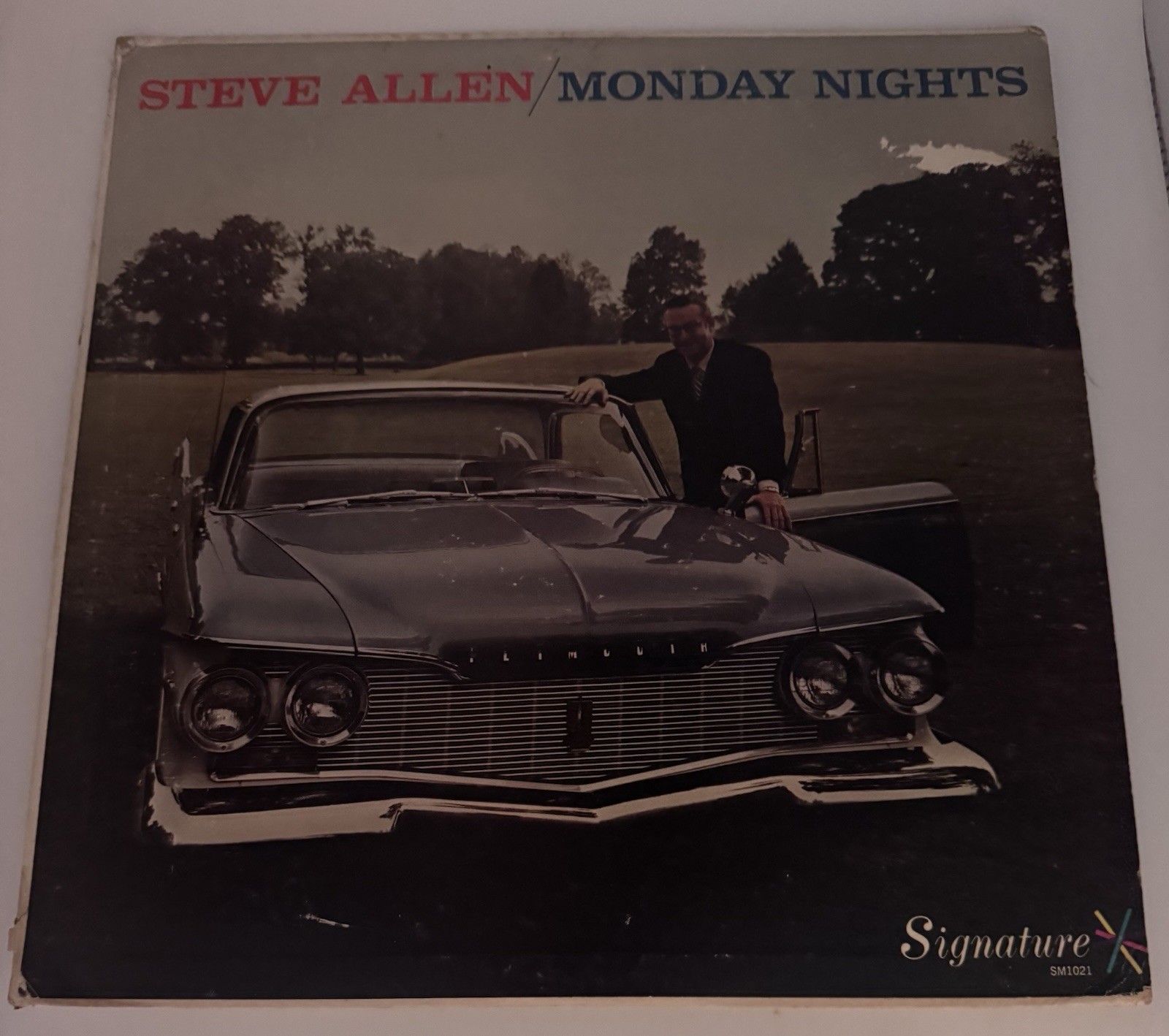 Steve Allen - Monday Nights Vinyl LP - Signature Record SM 1021