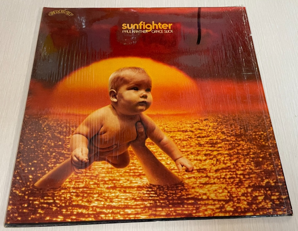 Sunfighter LP Paul Kanter & Grace Slick Tested Nice Condition Original Shrink
