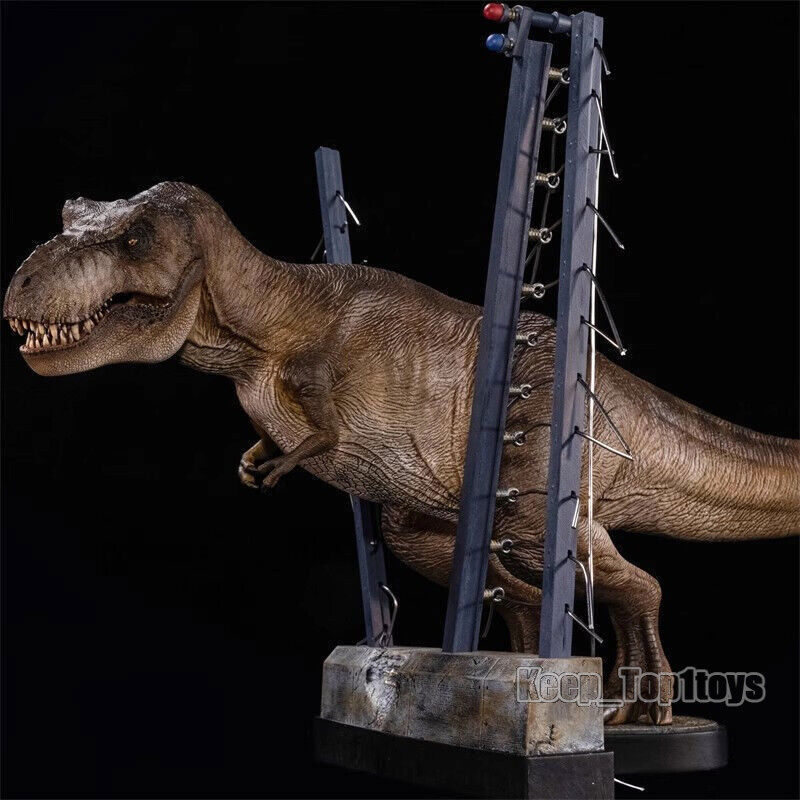 Nanmu Tyrannosaurus Alpha 2.0 Resin Statue T-Rex Dinosaur Model Toy W/Fence Base