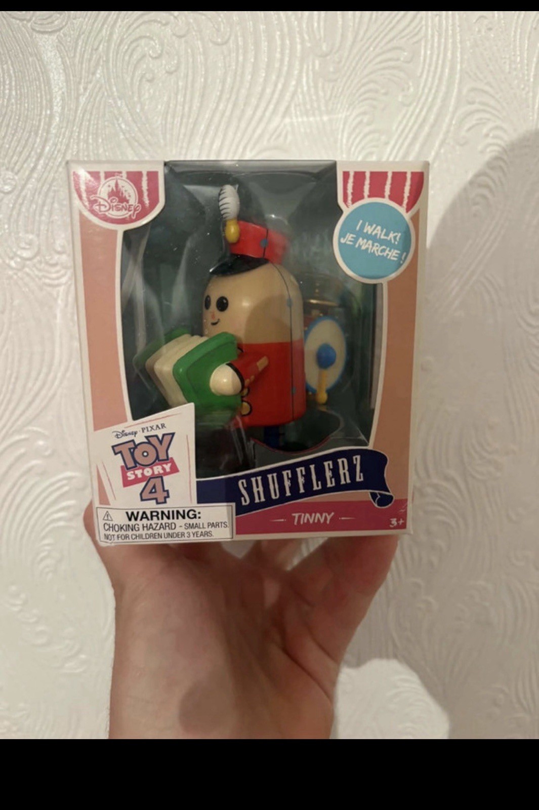 Disney Store Toy Story 4 Tinny Shufflerz Walking Figure In original packaging