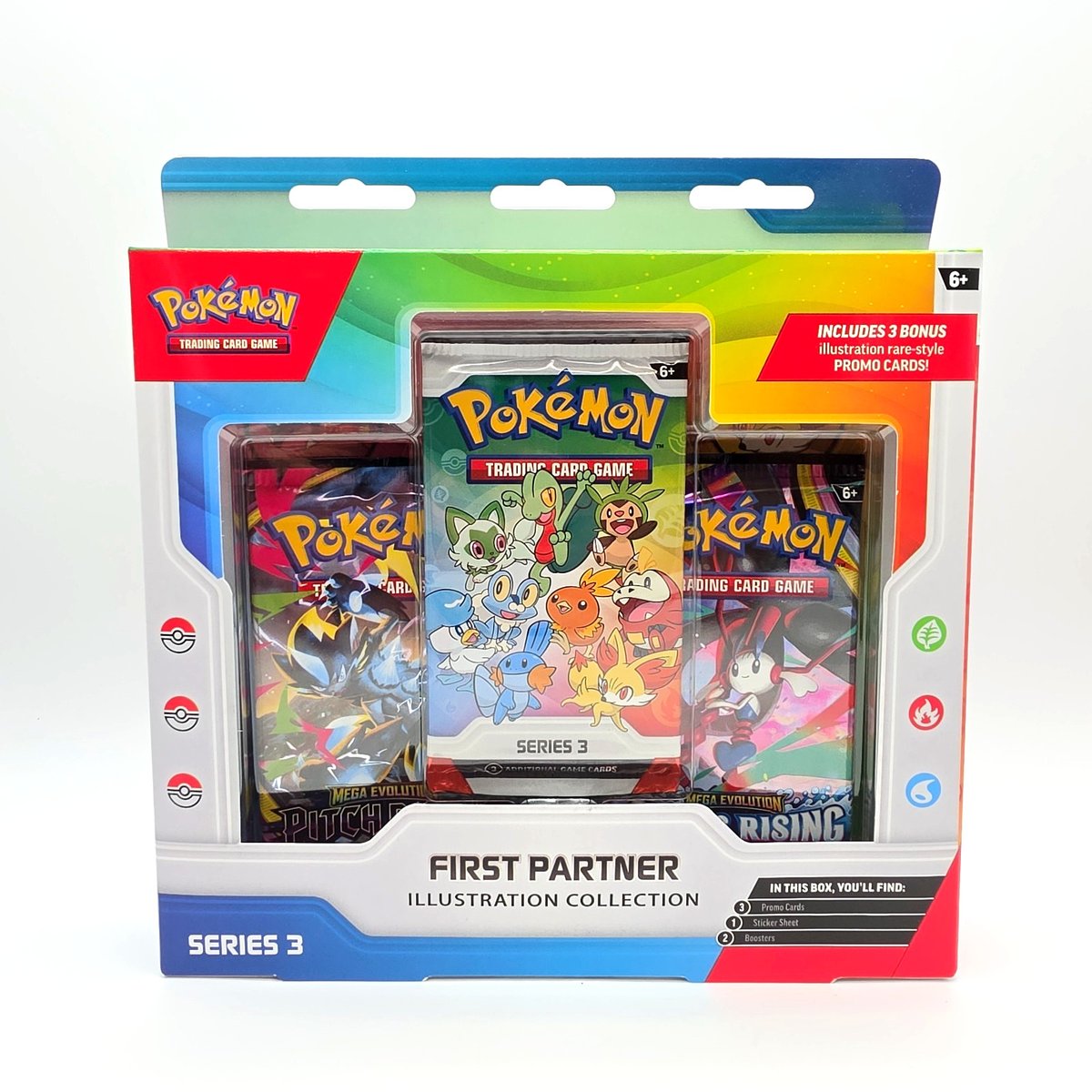 Pokémon TCG Primo Partner Illustrazione Collezione Serie 3 Sigillato