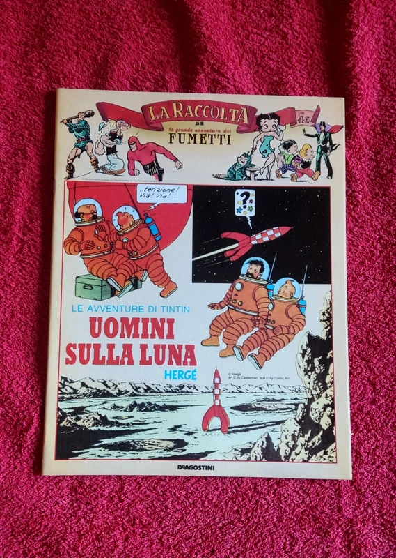 La raccolta de la grande Avventura dei Fumetti n°46 DeAgostini
Le Avventure di Tintin