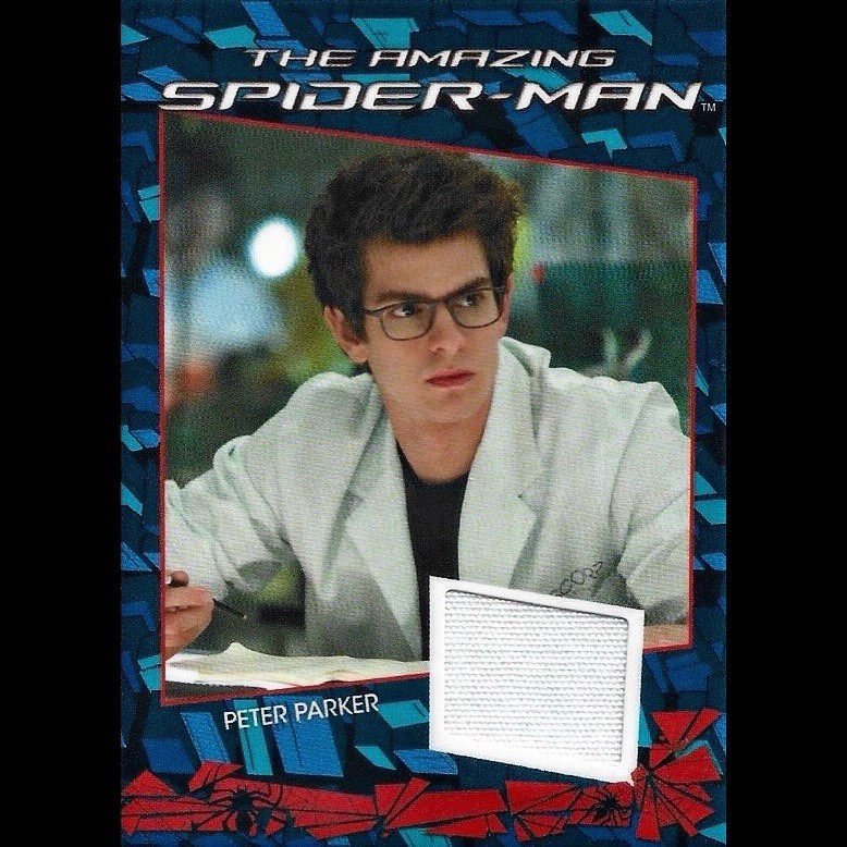 Rittenhouse The Amazing Spider-Man Andrew Garfield As Peter Parker Costume Card