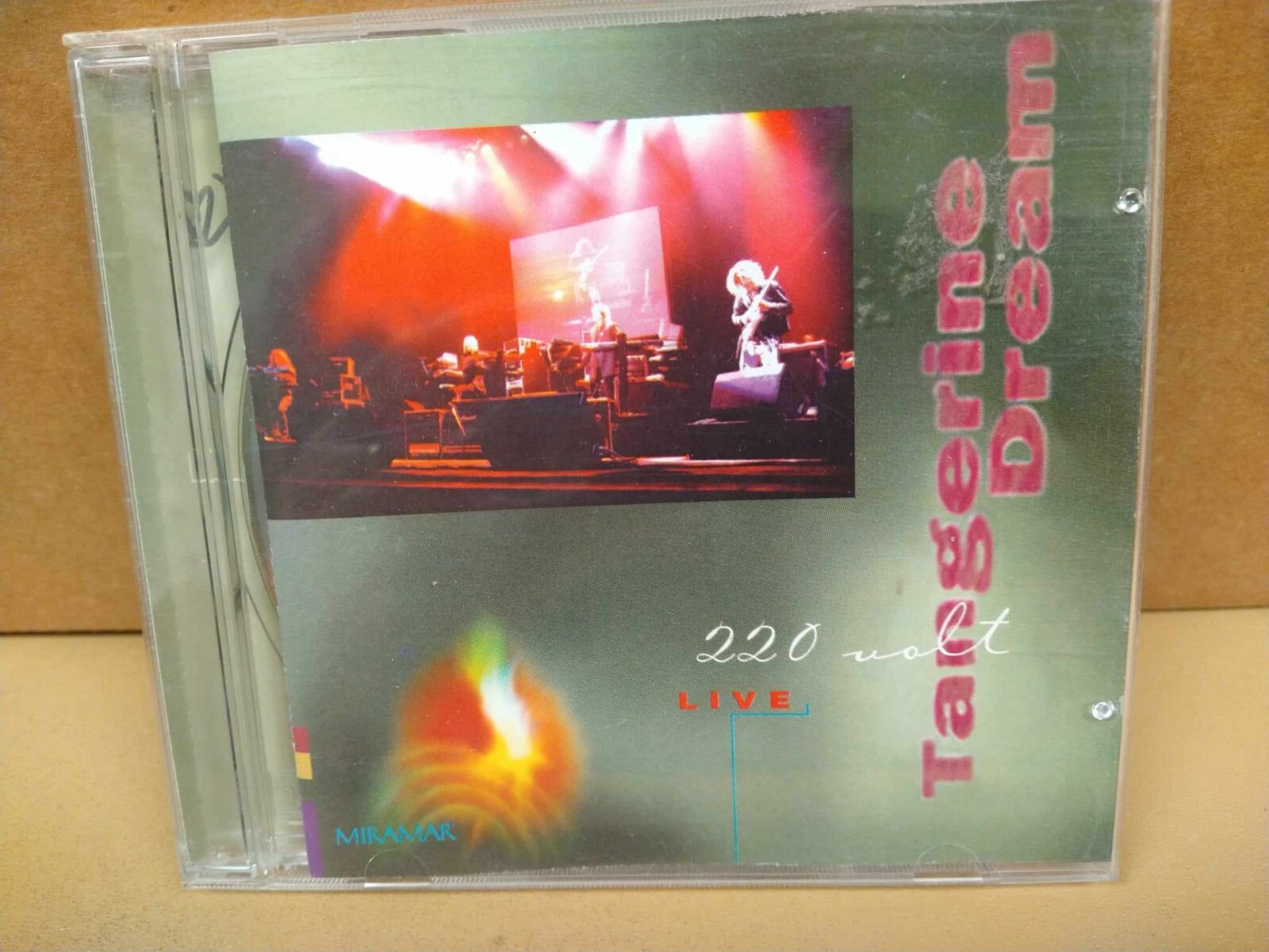Tangerine Dream  220 Volt Live on Tour CD  Gently Used Music