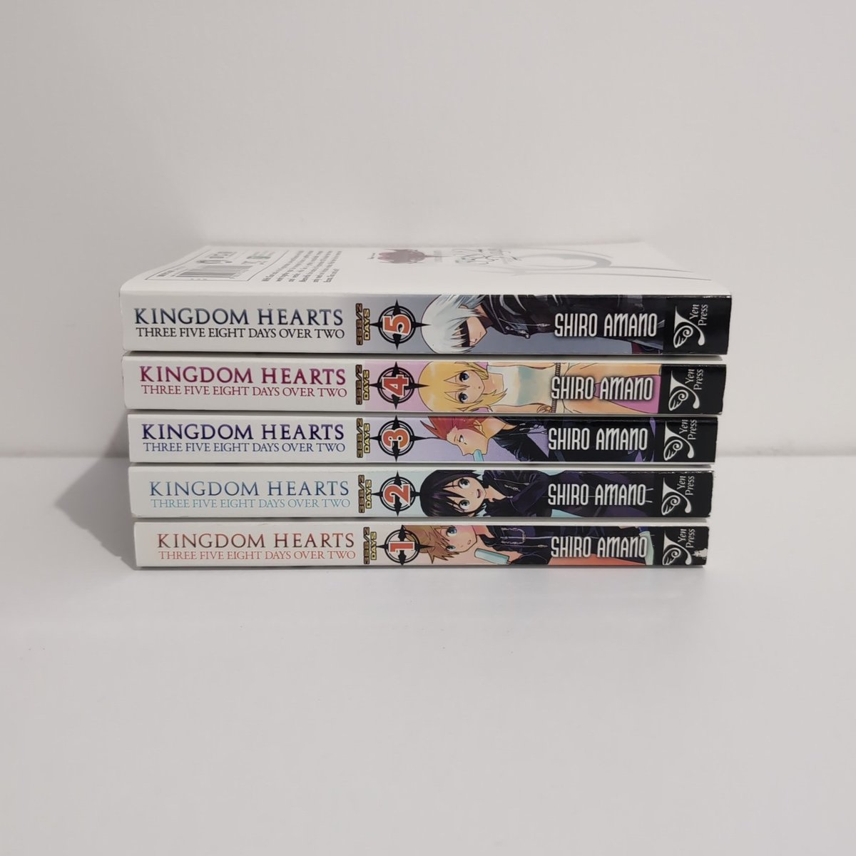 Kingdom Hearts 358/2 Days Volume 1 to 5 English