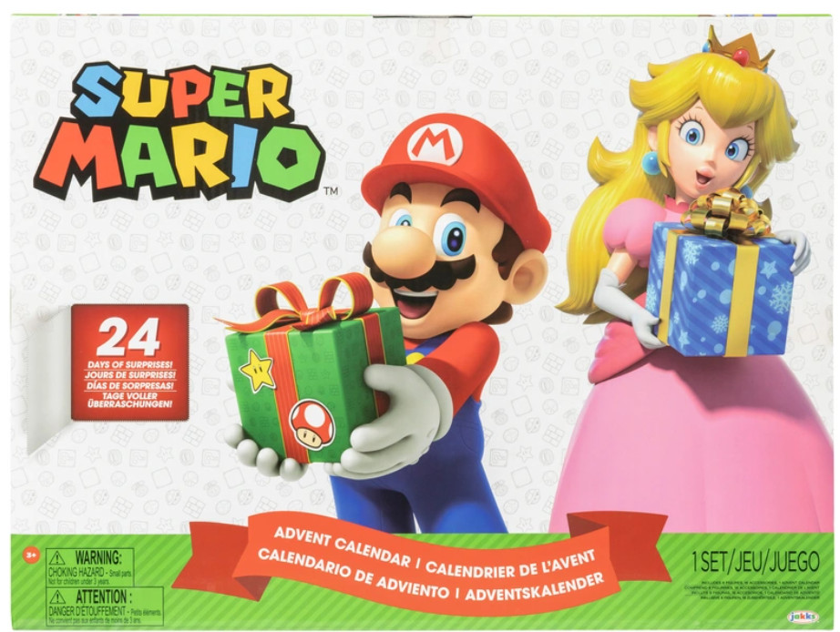Calendario dell'Avvento delle Festività Nintendo Super Mario