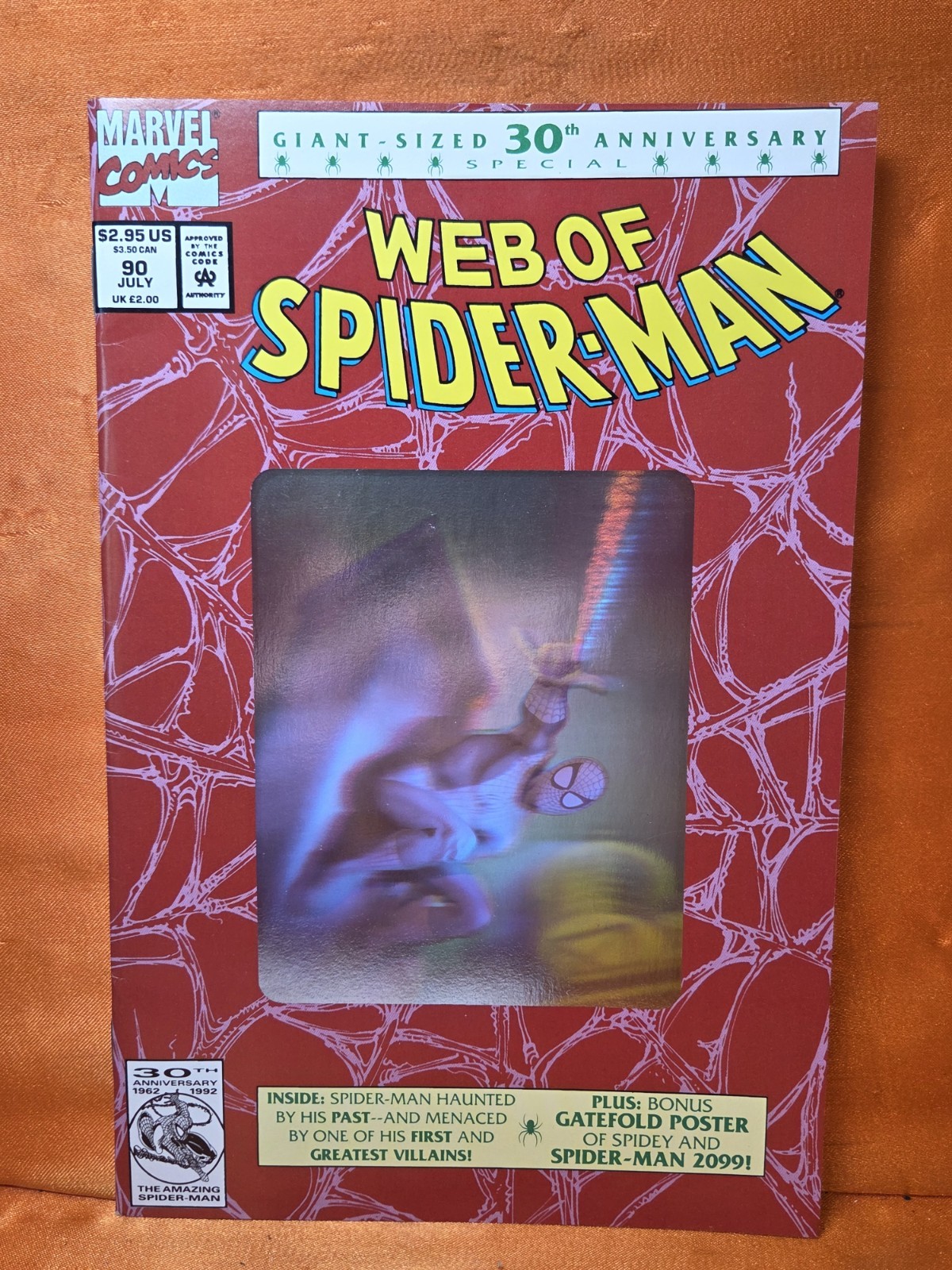 Web of Spider-Man #90 Edizione Mercato Diretto ~ Quasi Nuovo ~ 1992 Marvel 7
