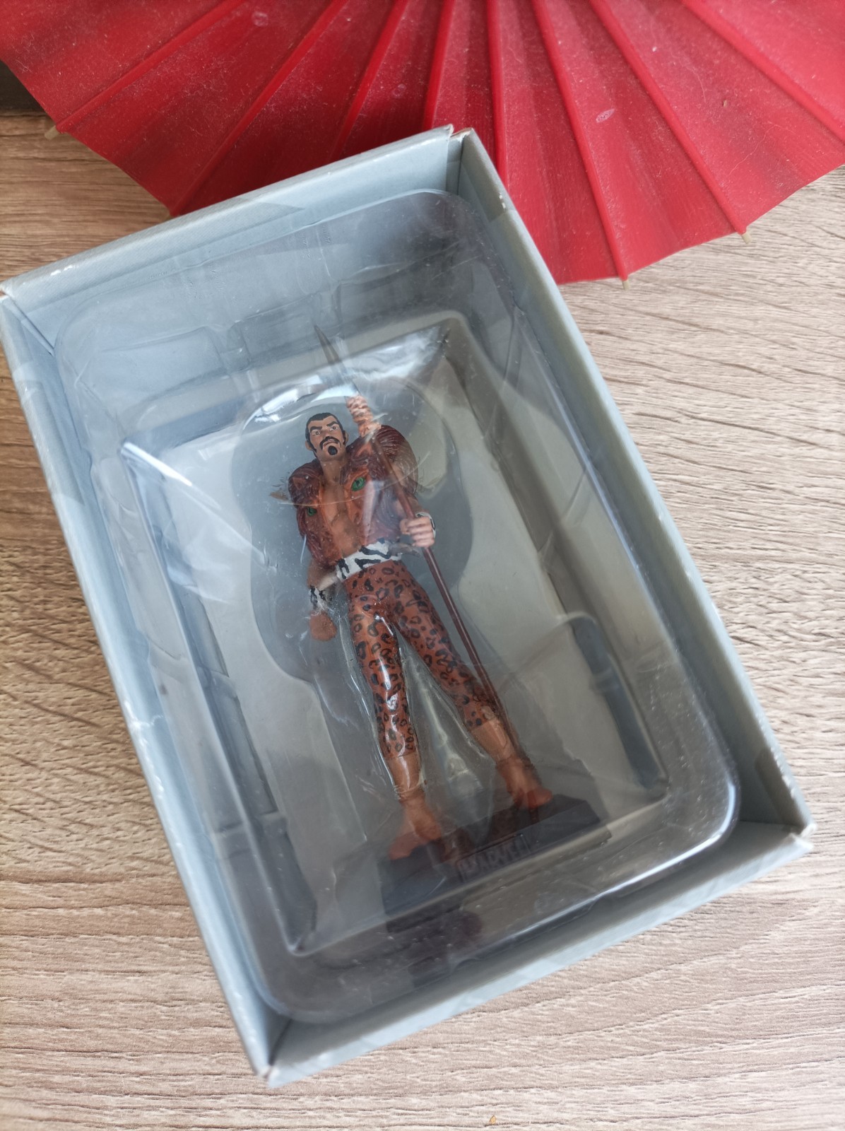 Eaglemoss Marvel Comics collezione statuette supereroi Kraven cacciatore piombo