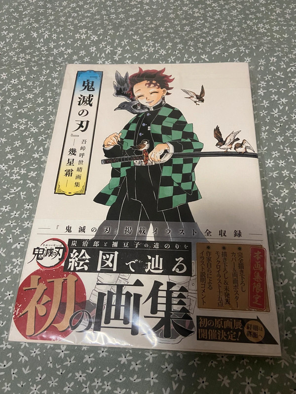 Artbook Demon Slayer kimetsu no yaiba