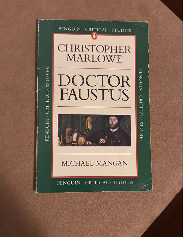 Doctor Faustus academic book by Michael Magan