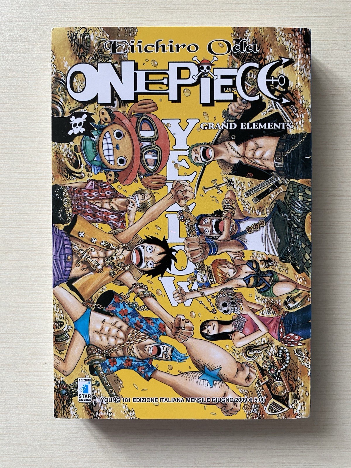 One Piece Yellow Grand Elements Star comics Eiichiro Oda