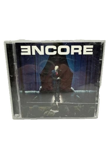 Eminem : Encore (CD) DISC + F/B CVR ART - NO CASE - VG