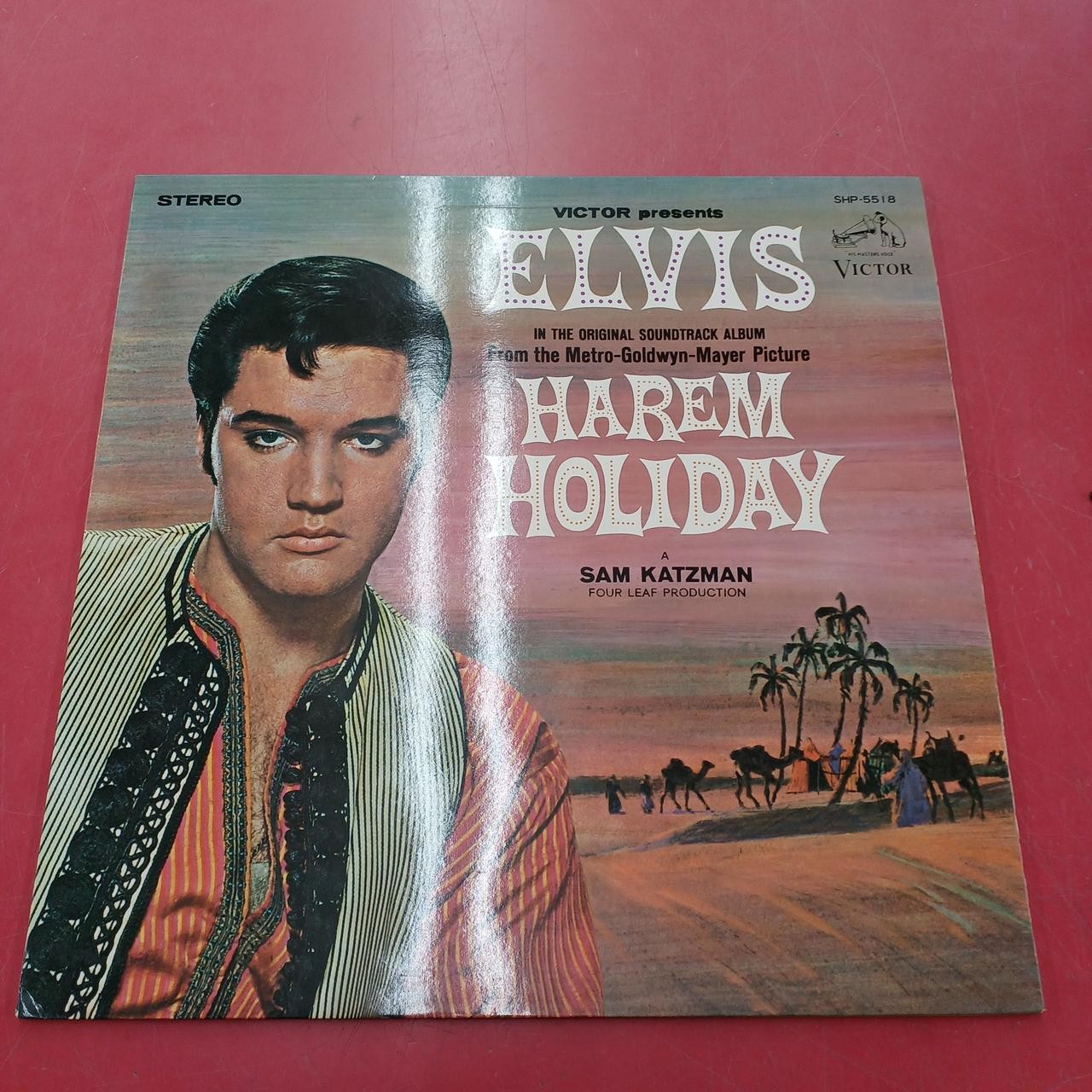 Elvis/Harem Holiday, Japan Issue, originally no Obi, Vinyl VG+