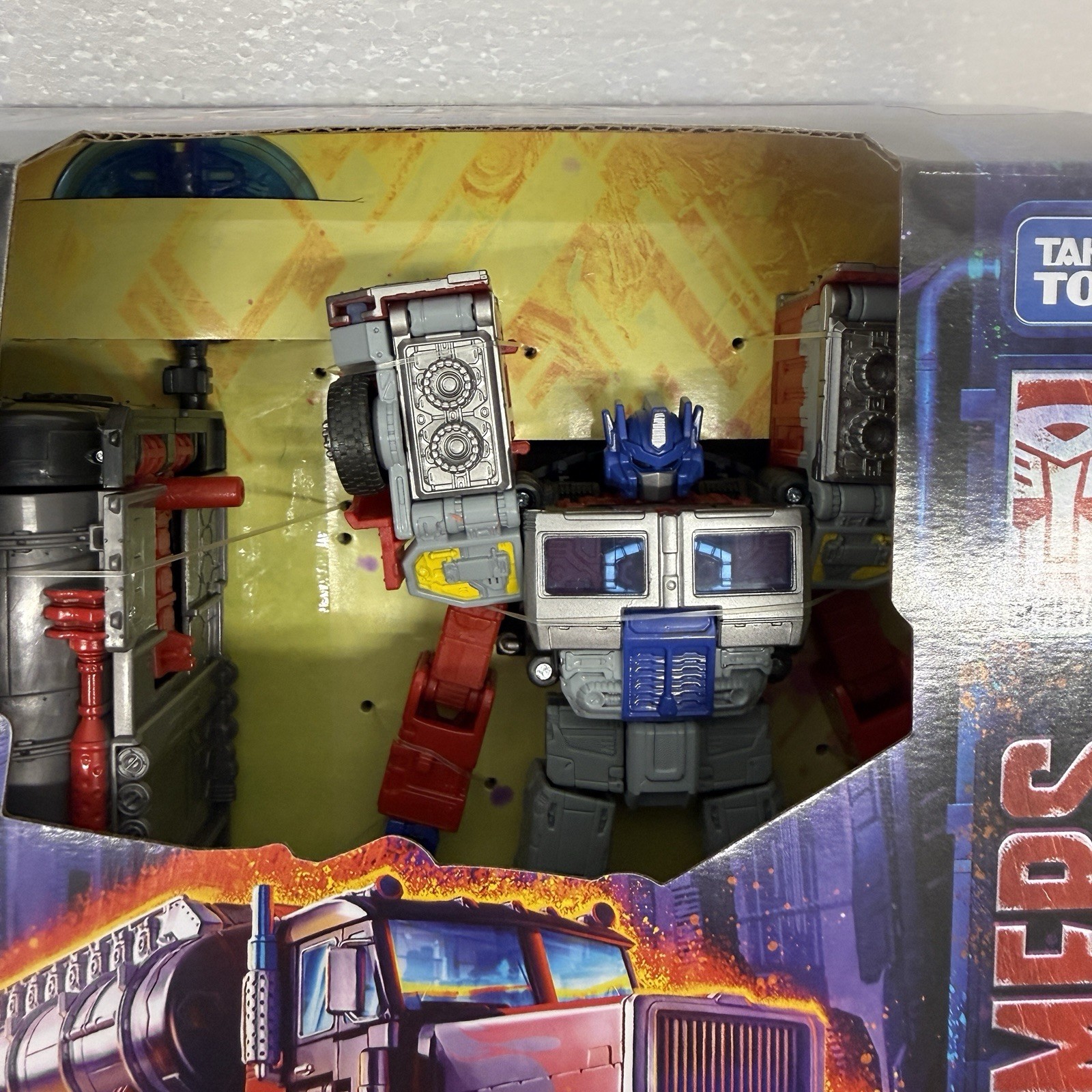 Hasbro Takara Tomy Transformers: Legacy Leader Class Laser Optimus Prime
