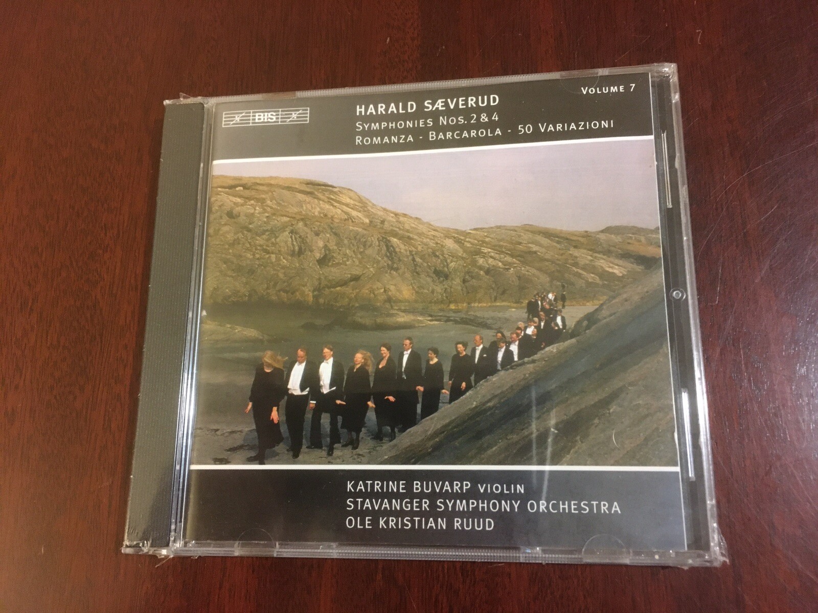 HARALD SAEVERUD  Symphonies 2 & 4 STAVANGER SO Ole Kristian Ruud BIS CD 2005 NEW