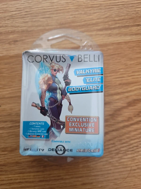 Corvus belli Infinity valkyrie elite bodyguard convention exclusive model