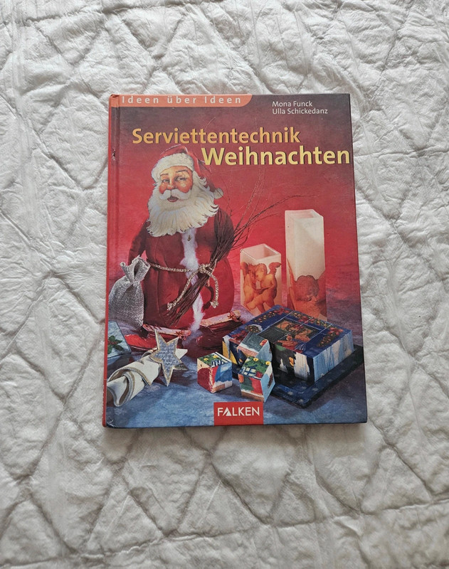 Bastelbuch "Serviettentechnik Weihnachten"