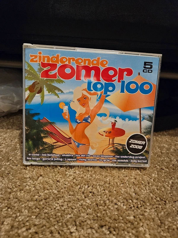 Cd - Zinderende Zomer top 100