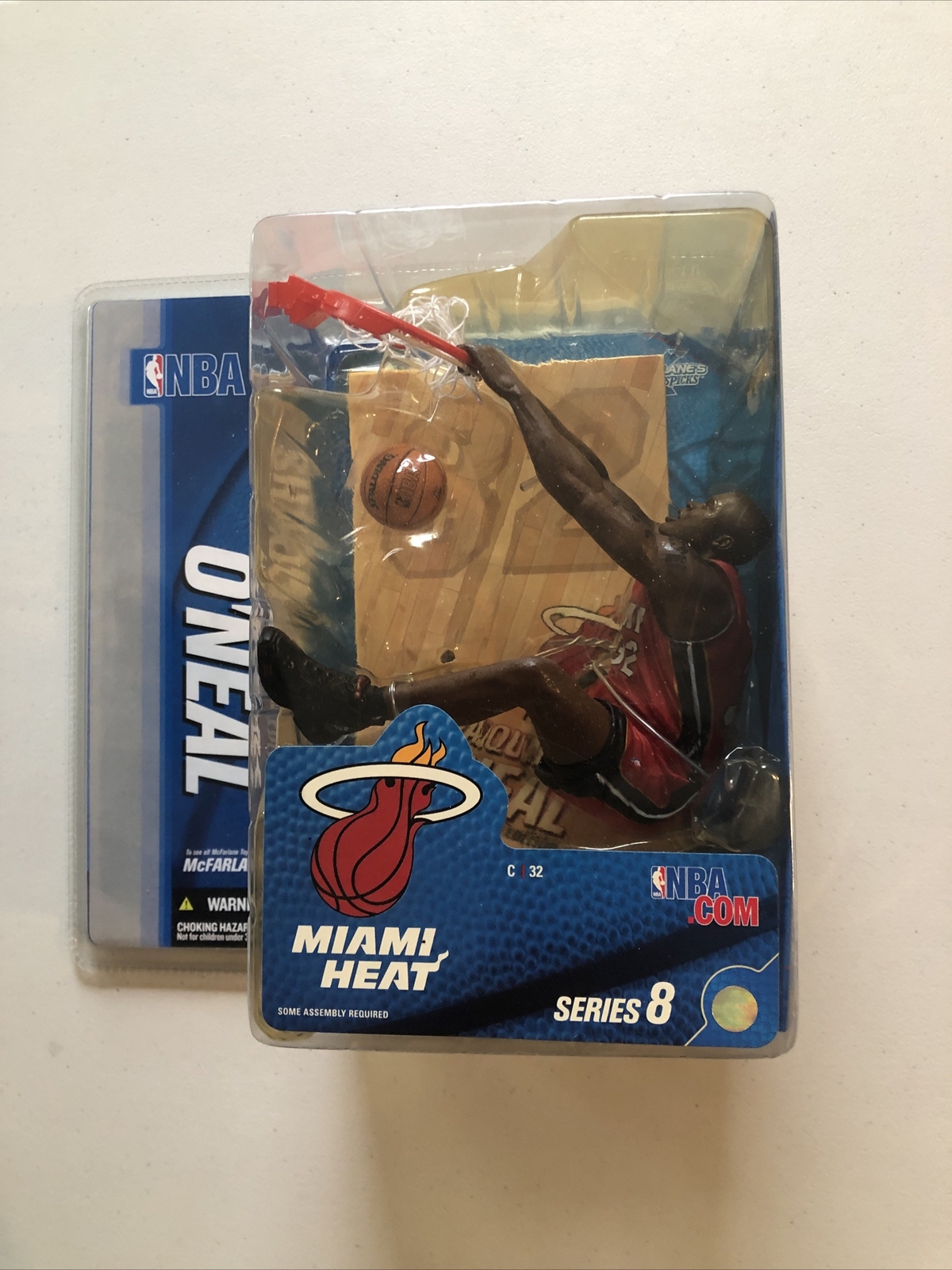 Shaquille O’Neal 2nd Edition McFarlane Series 8 Action Figure Miami Heat NBA