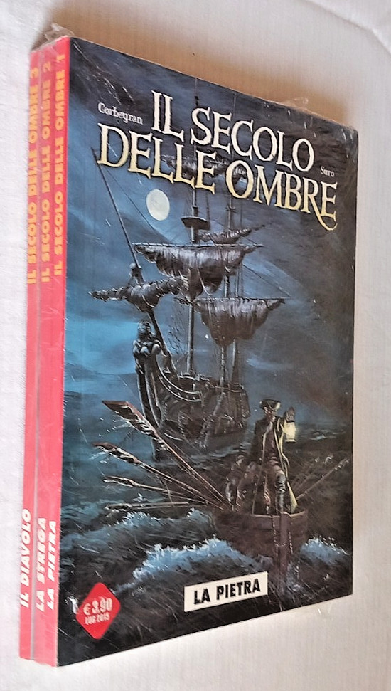 ILSECOLO DELLE OMBRE  Ed. Cosmo  serie rossa completa 1/3 *