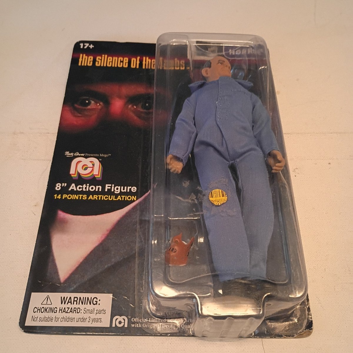 Modellino Hannibal Lecter Silence of the Lambs 8" NUOVO Mego Sigillato