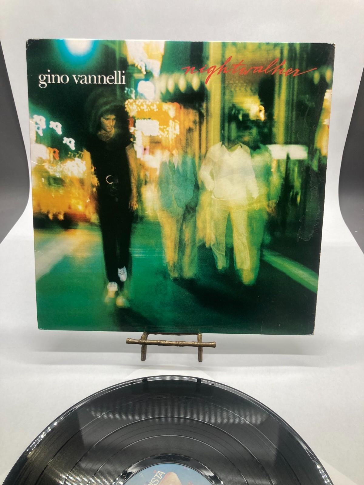Gino Vannelli Nightwalker Vintage Vinyl LP 1981 Arista Record AL-9539