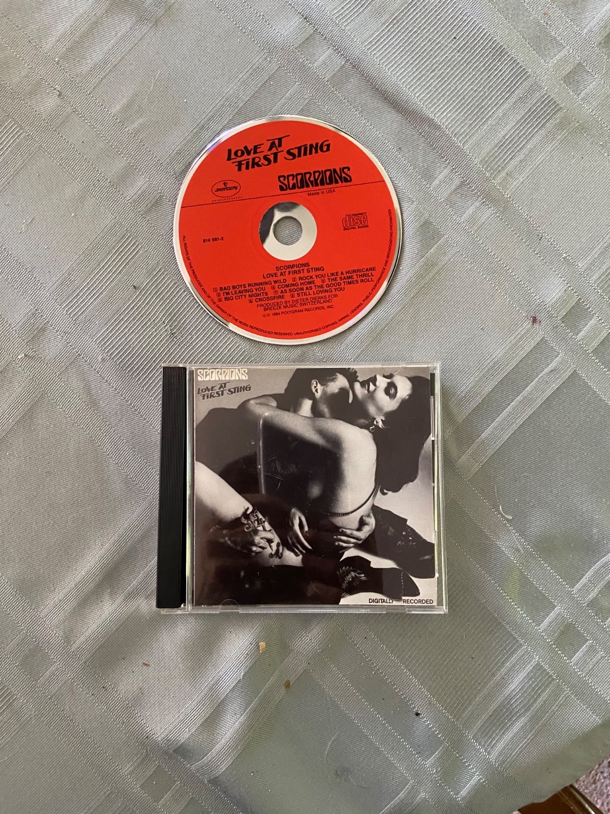 Scorpions Love at First Sting CD