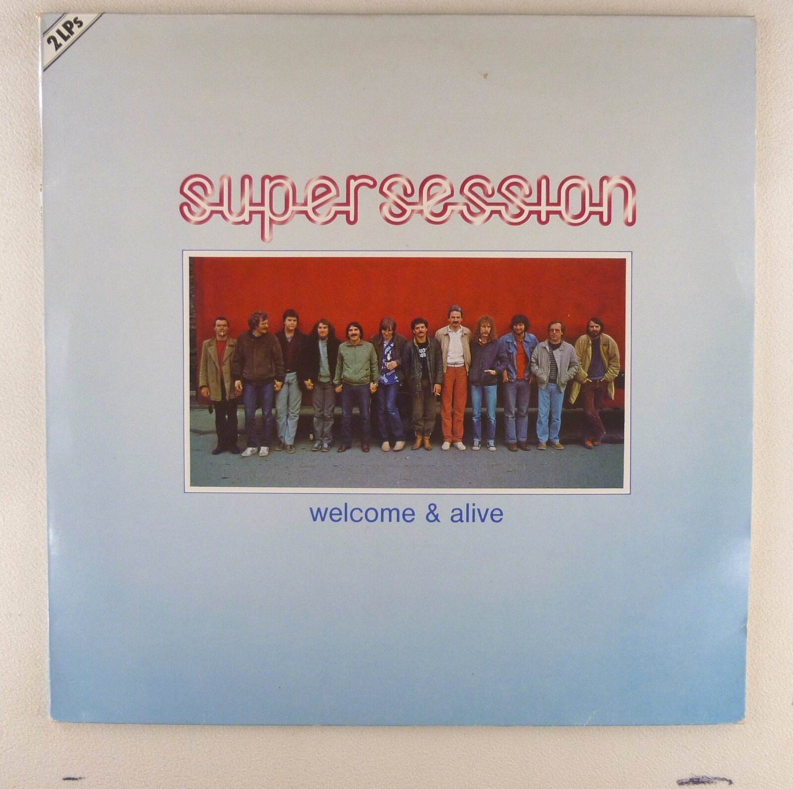 2X 12" LP VINILE - SUPER SESSION - WELCOME & ALIVE - F118 Z46