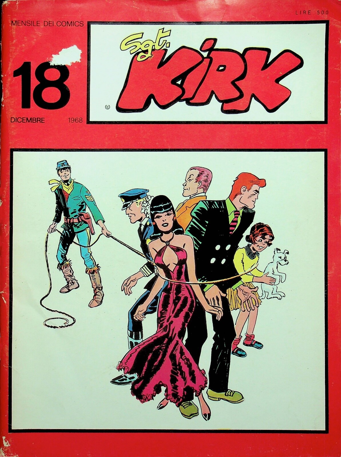 1968 SGT. KIRK FUMETTO ITALIANO - E13