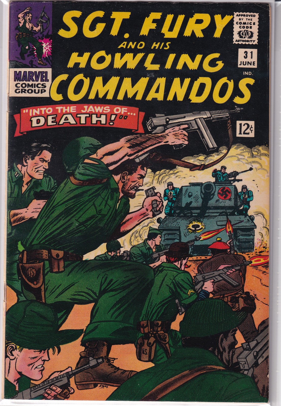 2006: MARVEL SGT FURY #31 grado VF