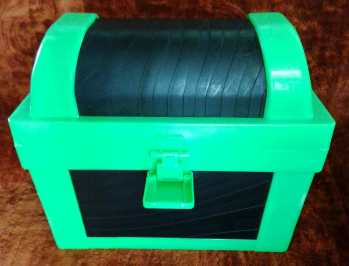 Bonkers MT Toy Co piccola scatola in plastica made in U.S.A