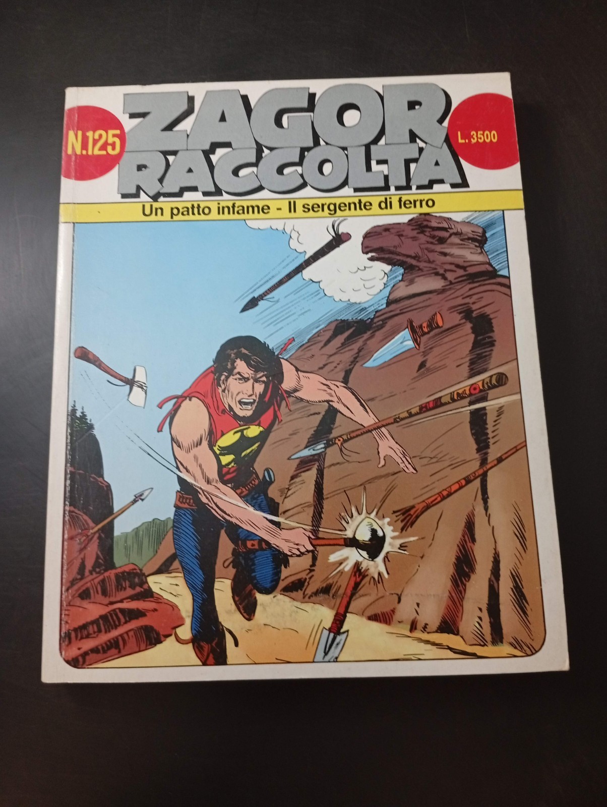 Zagor raccolta 125 - Un patto infame   Il sergente di ferro - Ed. Bonelli