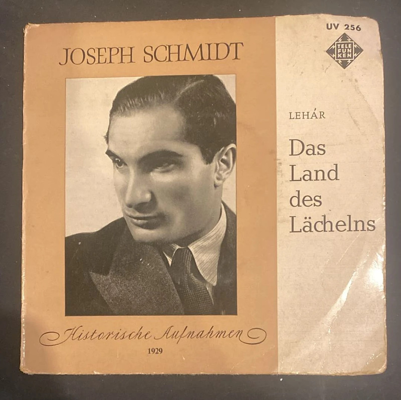 Single Joseph Schmidt - Das Land des Lächelns