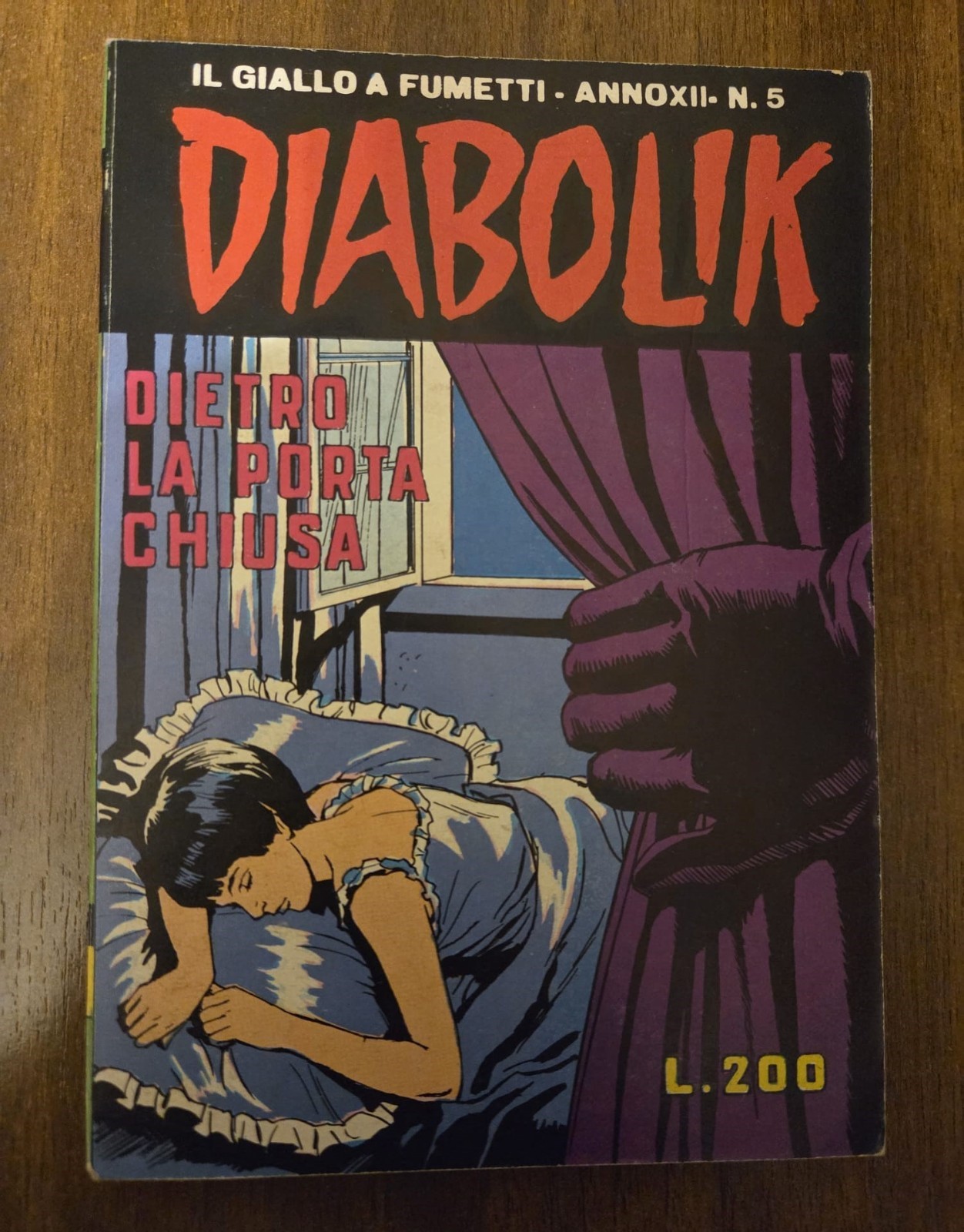 Diabolik Anno XII n.5 - Dietro la porta chiusa