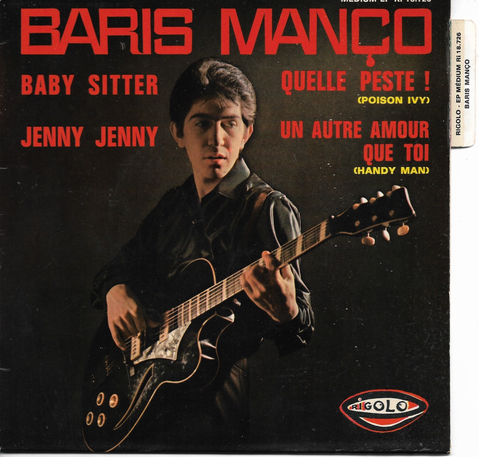 BARIS MANCO Baby Sitter EP 1964 Turkey Pop Rock Beat Rhythm & Blues
