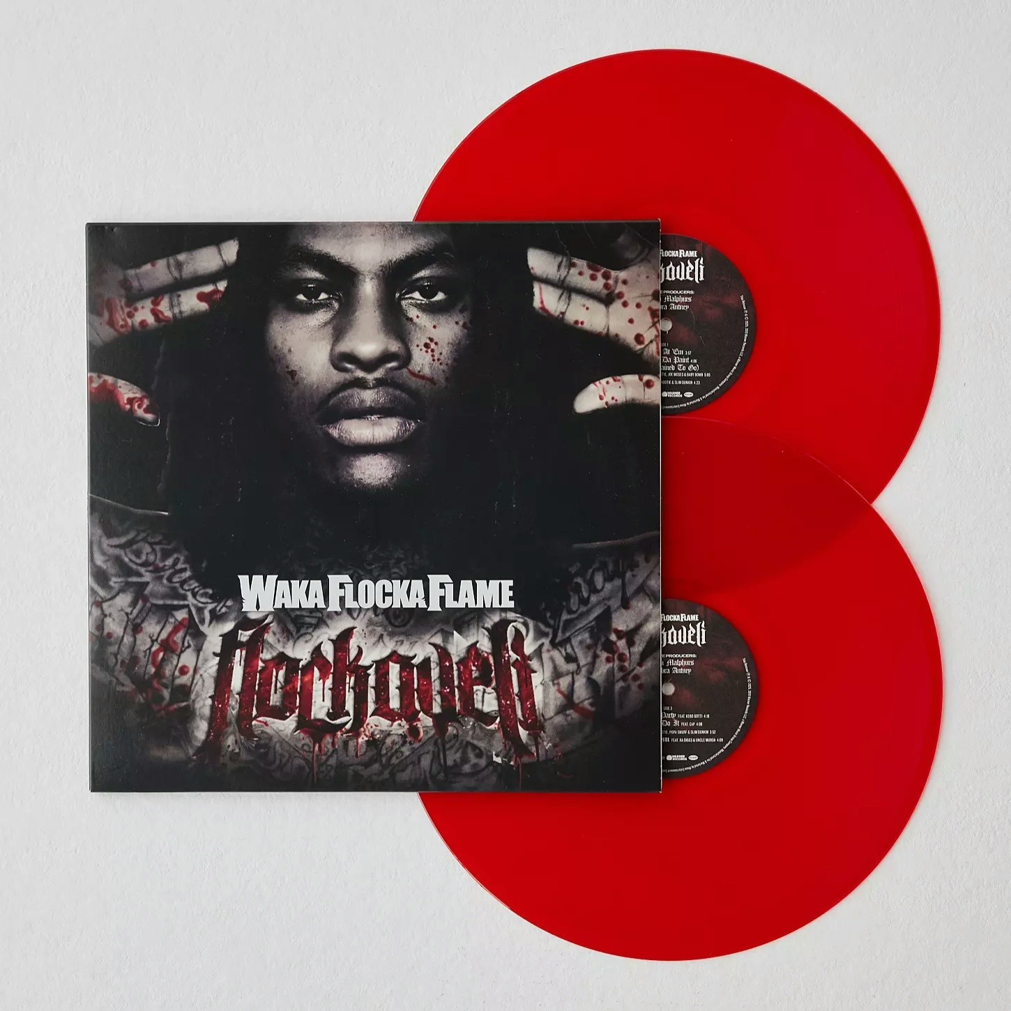 Waka Flocka Flame - Flockaveli red vinyl record 2LP