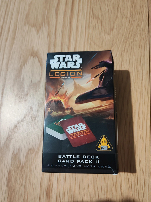 Star wars legion battle deck card pack 2