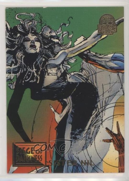 1994 Fleer Marvel Universe Serie V Assedio delle Tenebre Sorella Nilo #37 0nl0