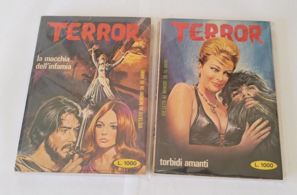 TERROR N. 137 e 145 - OTTIMI - EDIPERIODICI 1981
