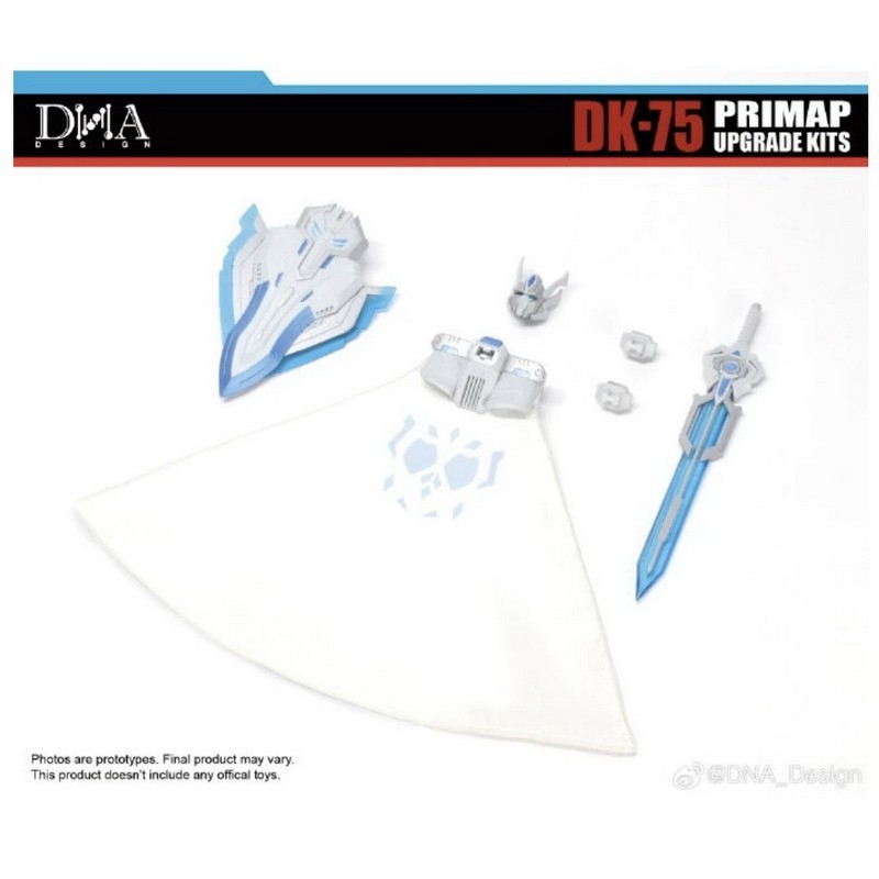 DNA Design DK-75 Upgrade Kit for AOTP Prima Prime Weapon Cloak Set - No Figure